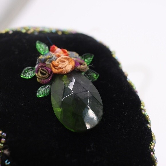 Cute Velour Tiny Mini Super Small Pouch Purse Bag Evening Bag - Picture 11 of 11